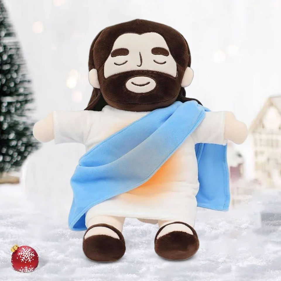 Breathing Jesus Plush